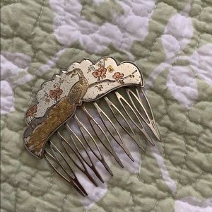 Vintage Peacock 🦚 Hair comb